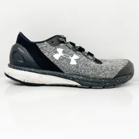 Under Armour Womens Charged Bandit 2 1273961-002 Gray Running Shoes Sneakers 8