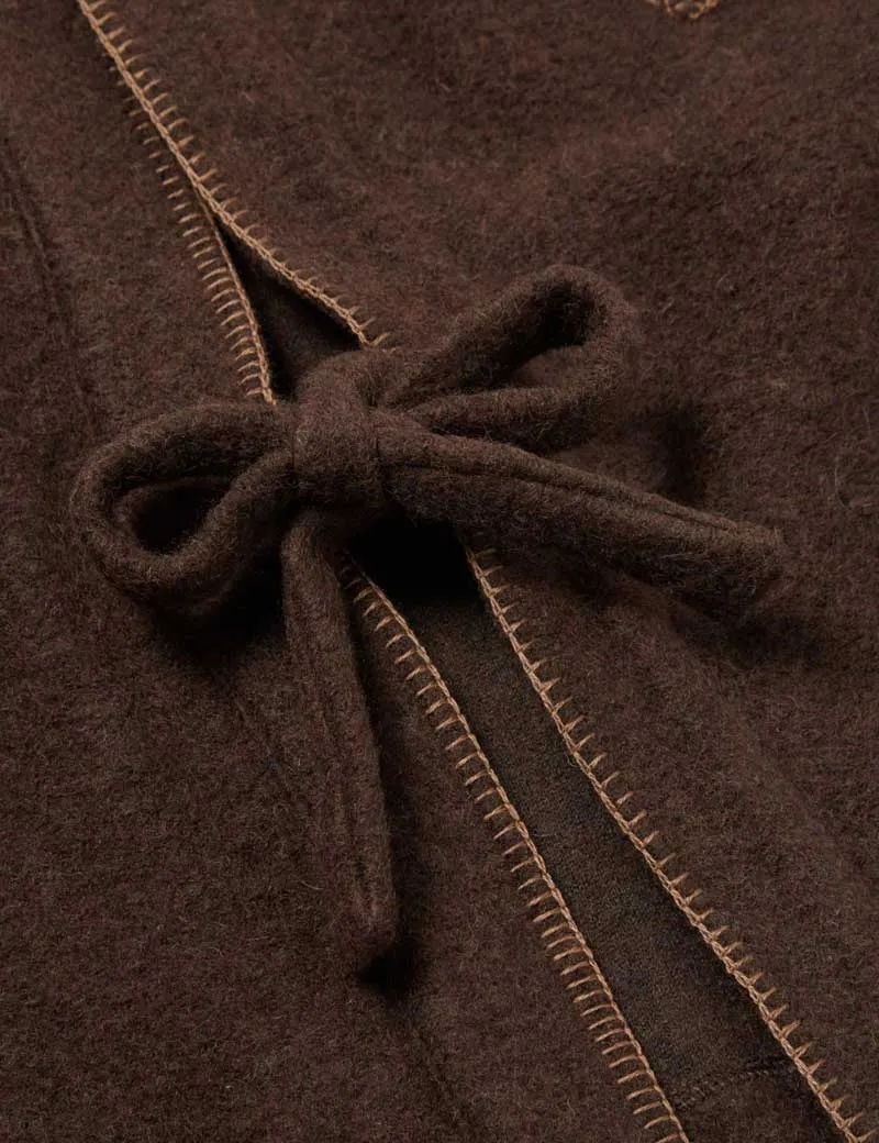 Universal Works Blanket Kyoto Work Jacket Brown Studio Wool