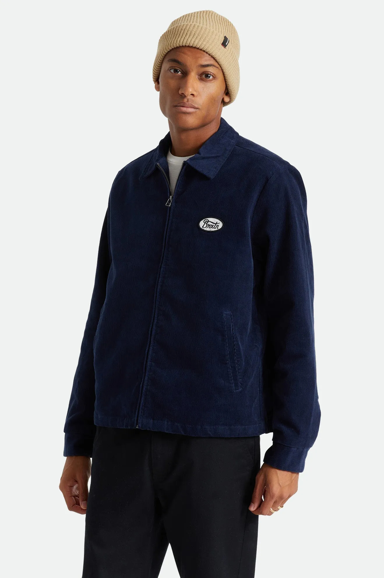 Utopia Men's Jacket - Navy Cord