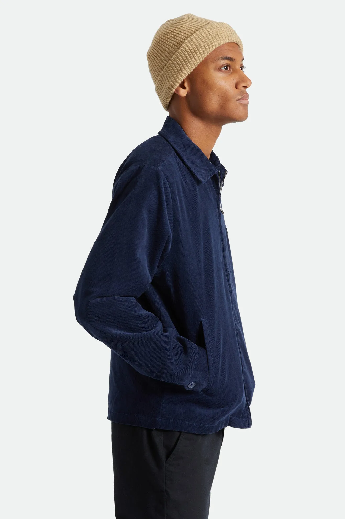 Utopia Men's Jacket - Navy Cord