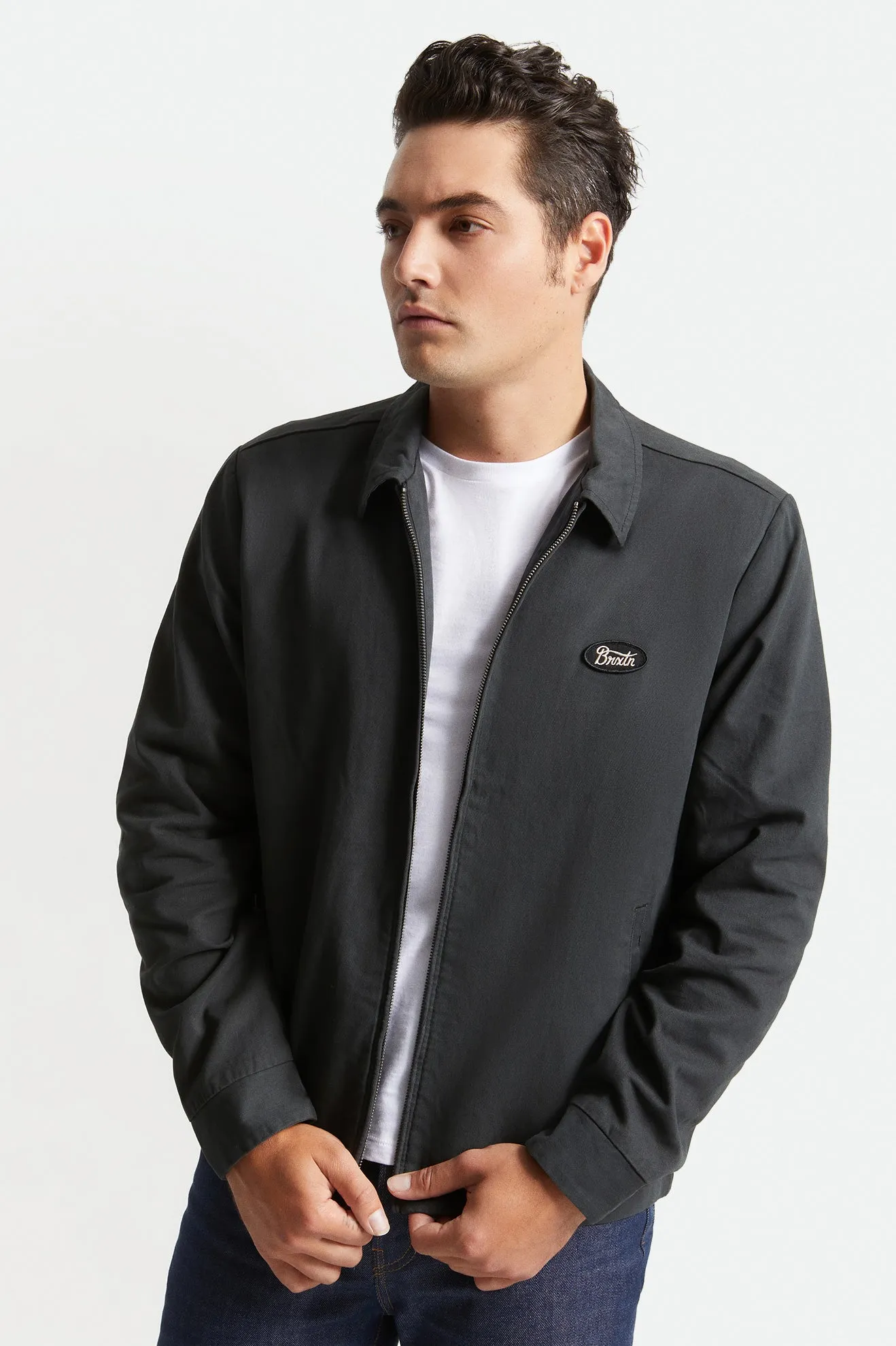 Utopia Men's Jacket - Washed Black