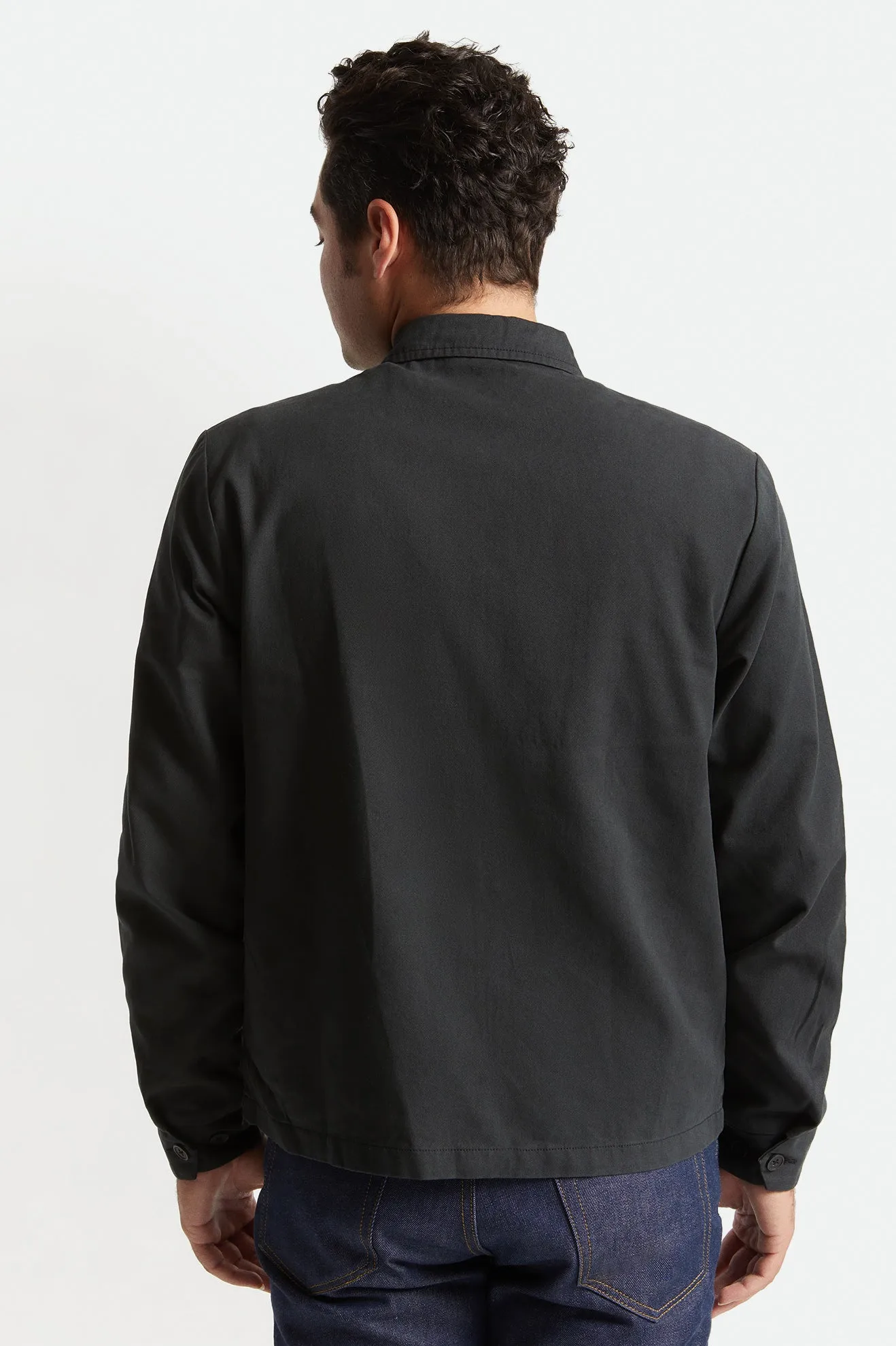 Utopia Men's Jacket - Washed Black