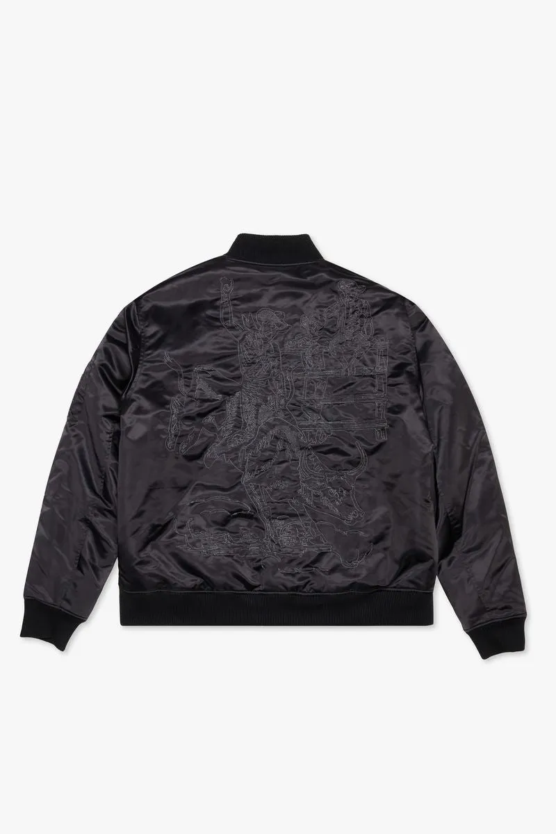 Valabasas  First Class Black Bomber Jacket