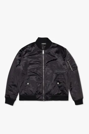 Valabasas  First Class Black Bomber Jacket