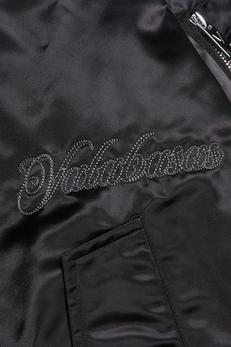 Valabasas  First Class Black Bomber Jacket