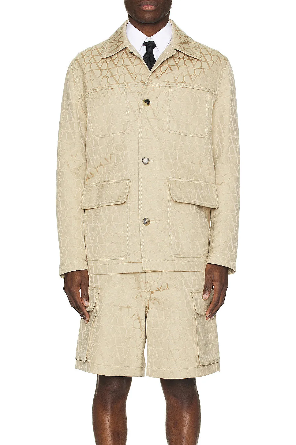 Valentino Iconagraphe Leather Jacket