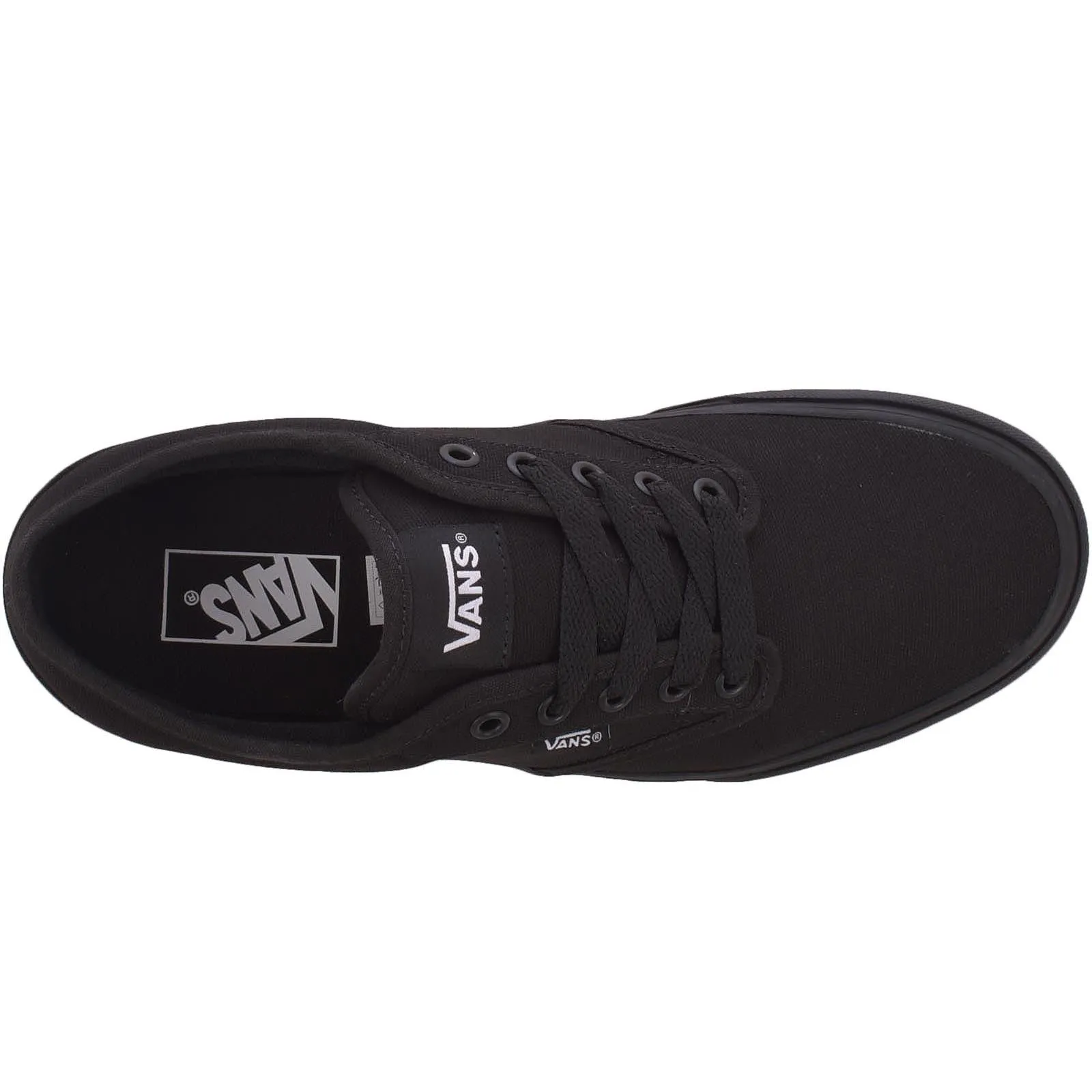 Vans Mens Atwood Canvas Trainers - Black