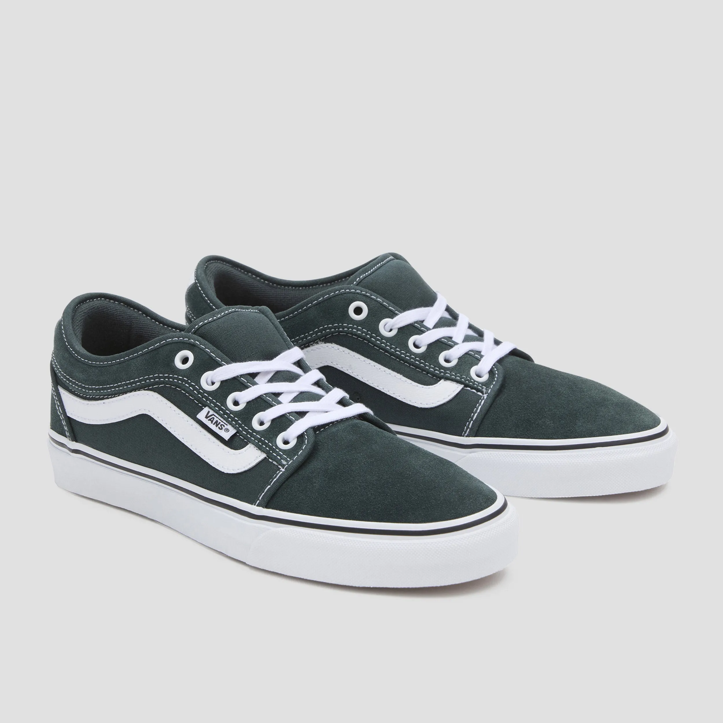 Vans Skate Chukka Low Sidestripe Green Gables / True White