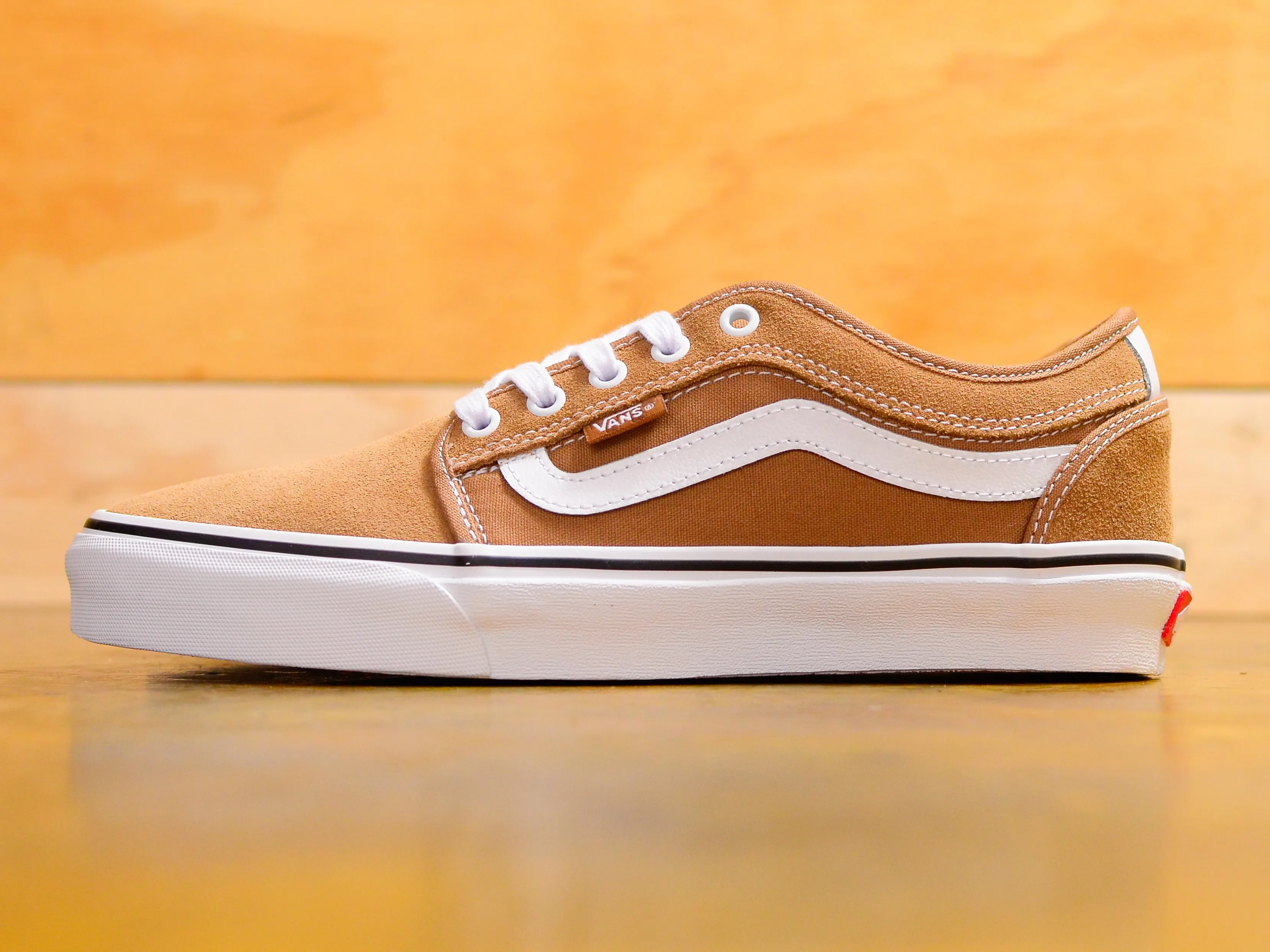 Vans Skate Chukka Low Sidestripe - Tobacco / White