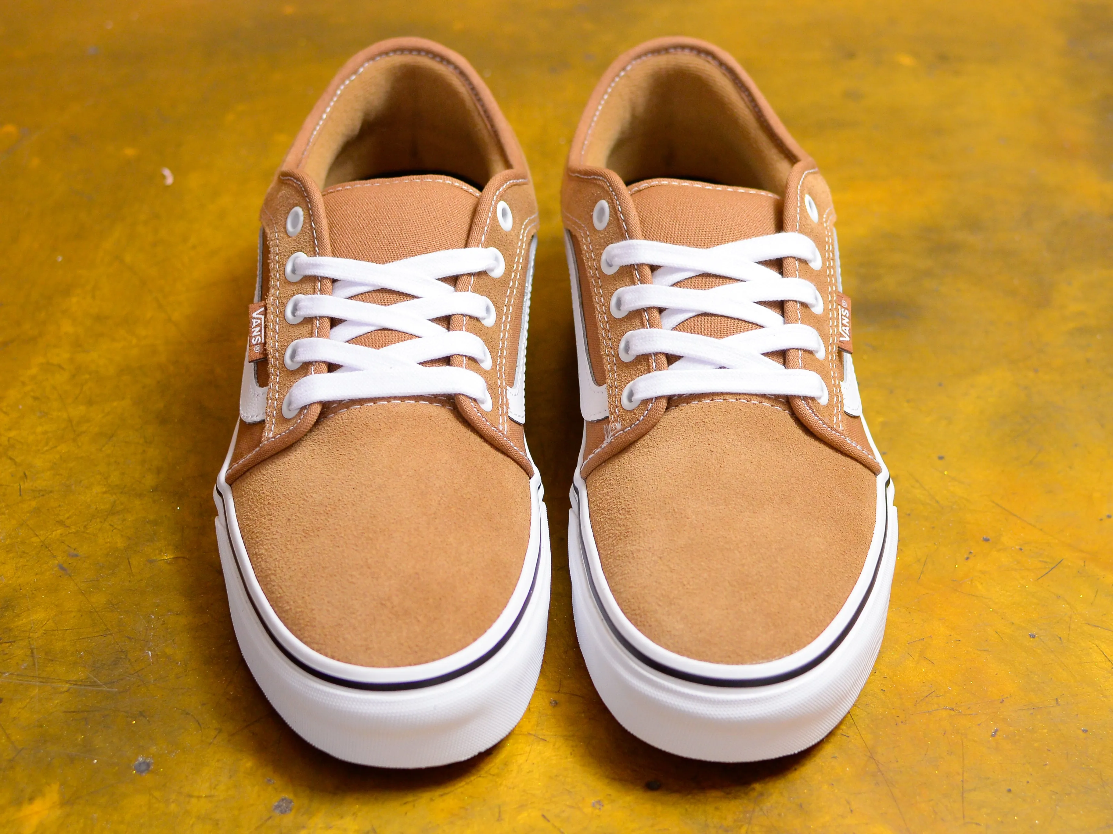 Vans Skate Chukka Low Sidestripe - Tobacco / White