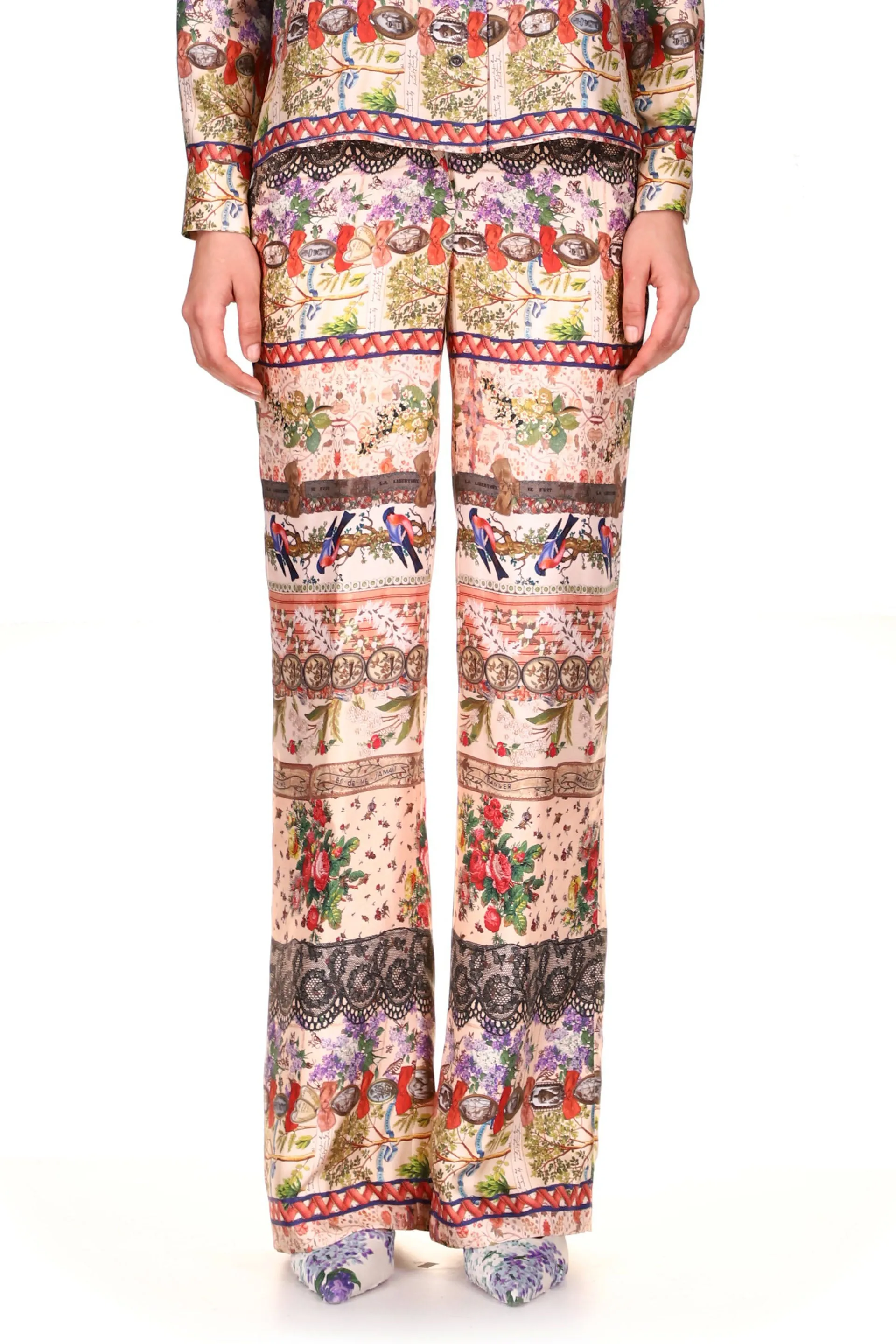 'VICTORIA' WIDE LEG TROUSERS