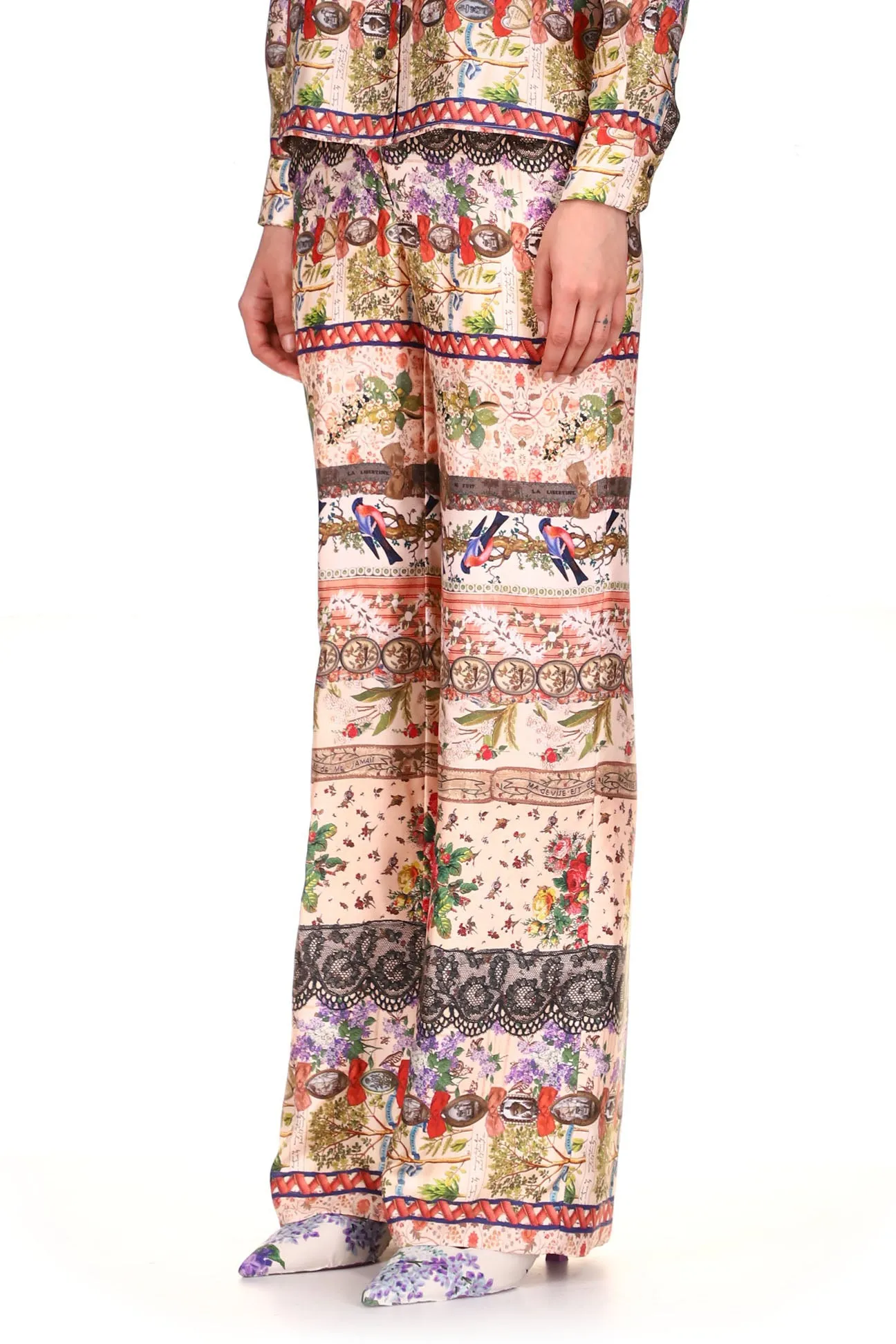 'VICTORIA' WIDE LEG TROUSERS