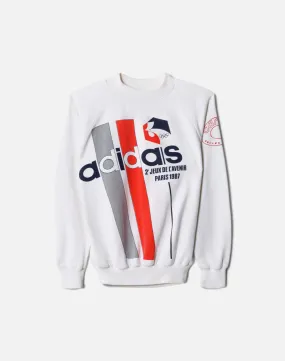 Vintage 1980s Adidas French Olympics Sweatshirt