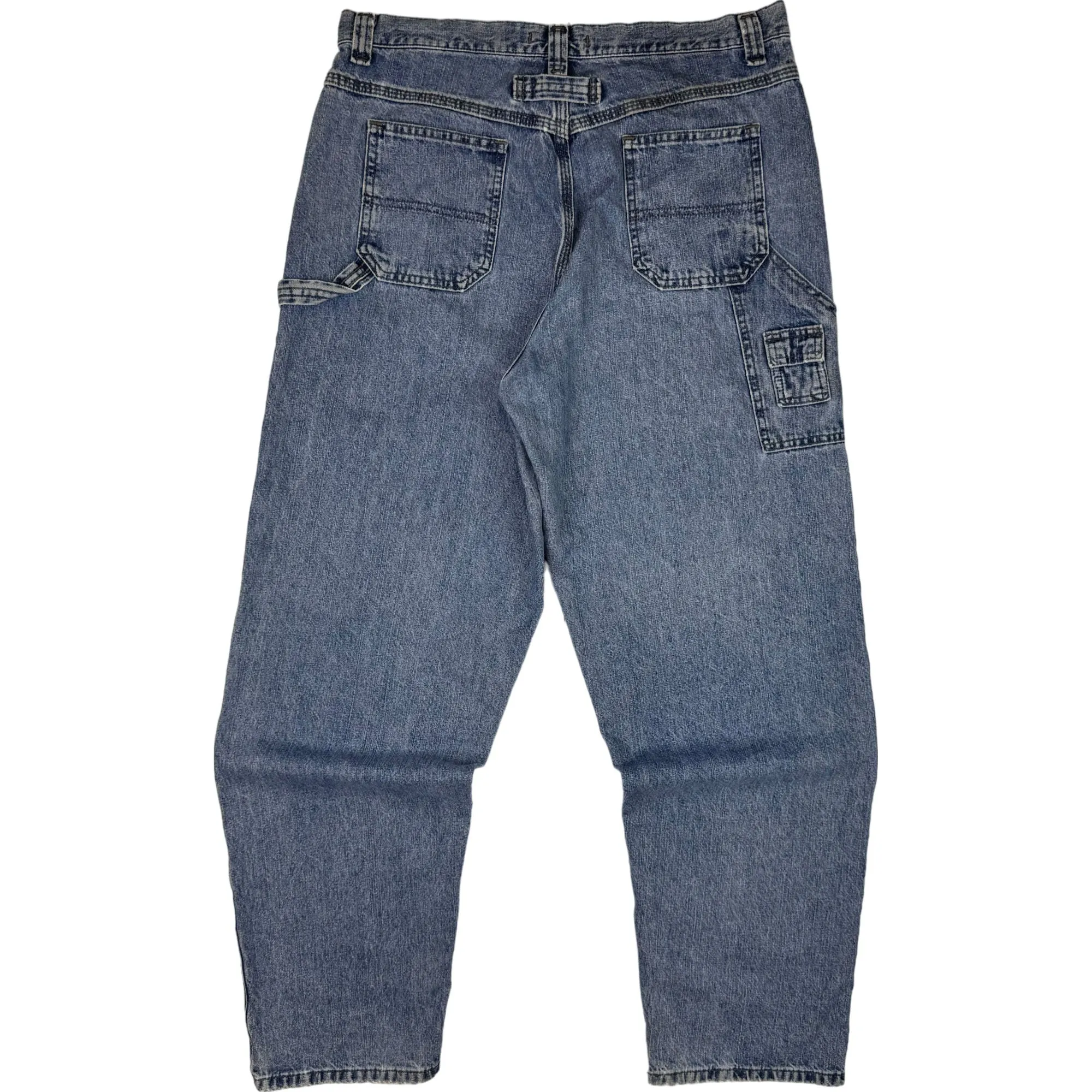 Vintage Lee Carpenter Denim Jeans Blue