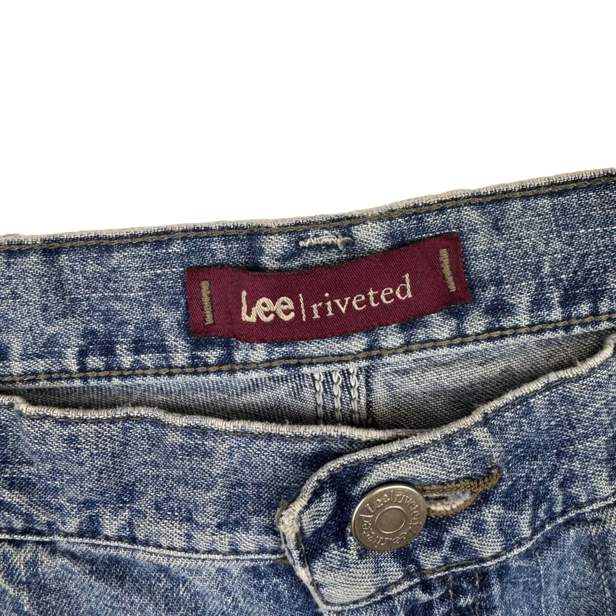 Vintage Lee Carpenter Denim Jeans Blue