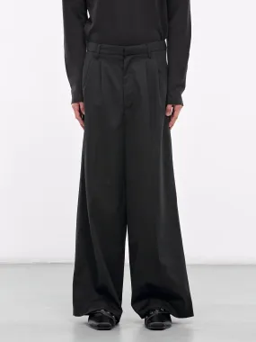 Wide Leg Trousers (PT1524-BLACK)