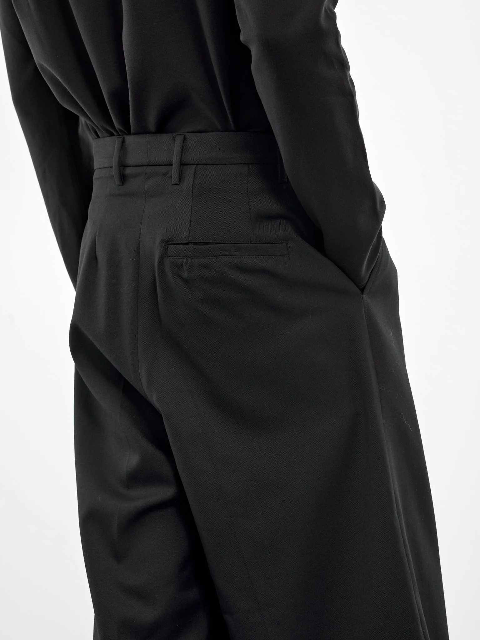 Wide Leg Trousers (PT1524-BLACK)