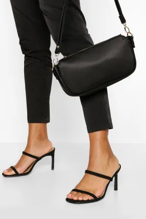 Wide Width Double Strap Mules