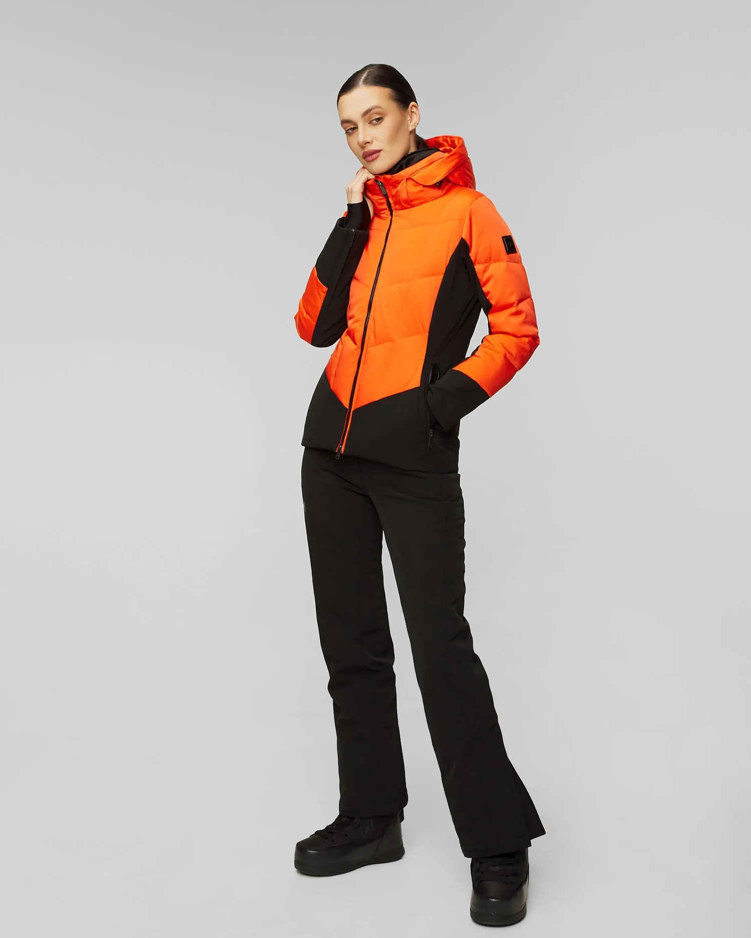 Women's ski jacket Descente Abel DWWWGK16-mor