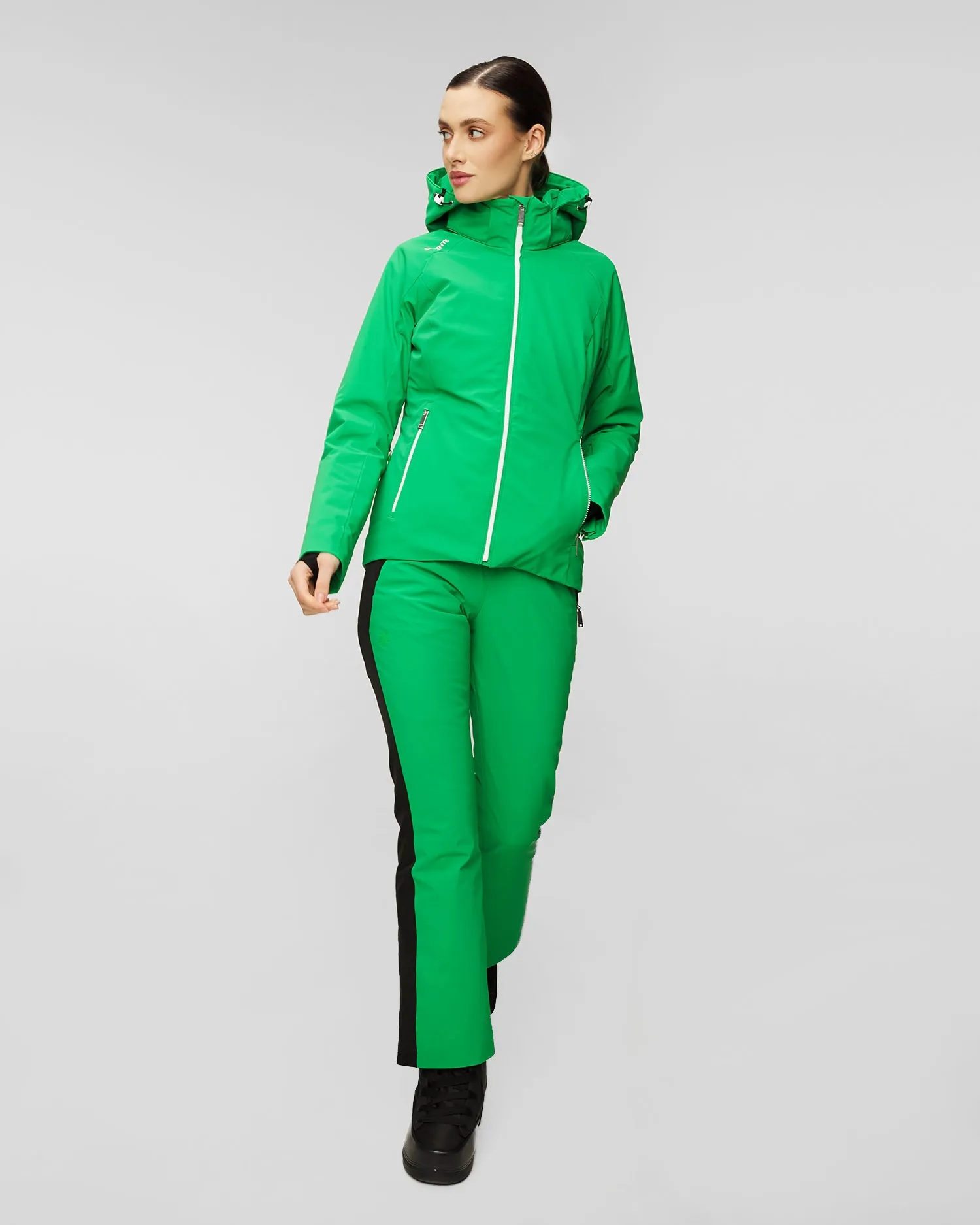 Women's ski jacket Descente Carino DWWWGK20-bog