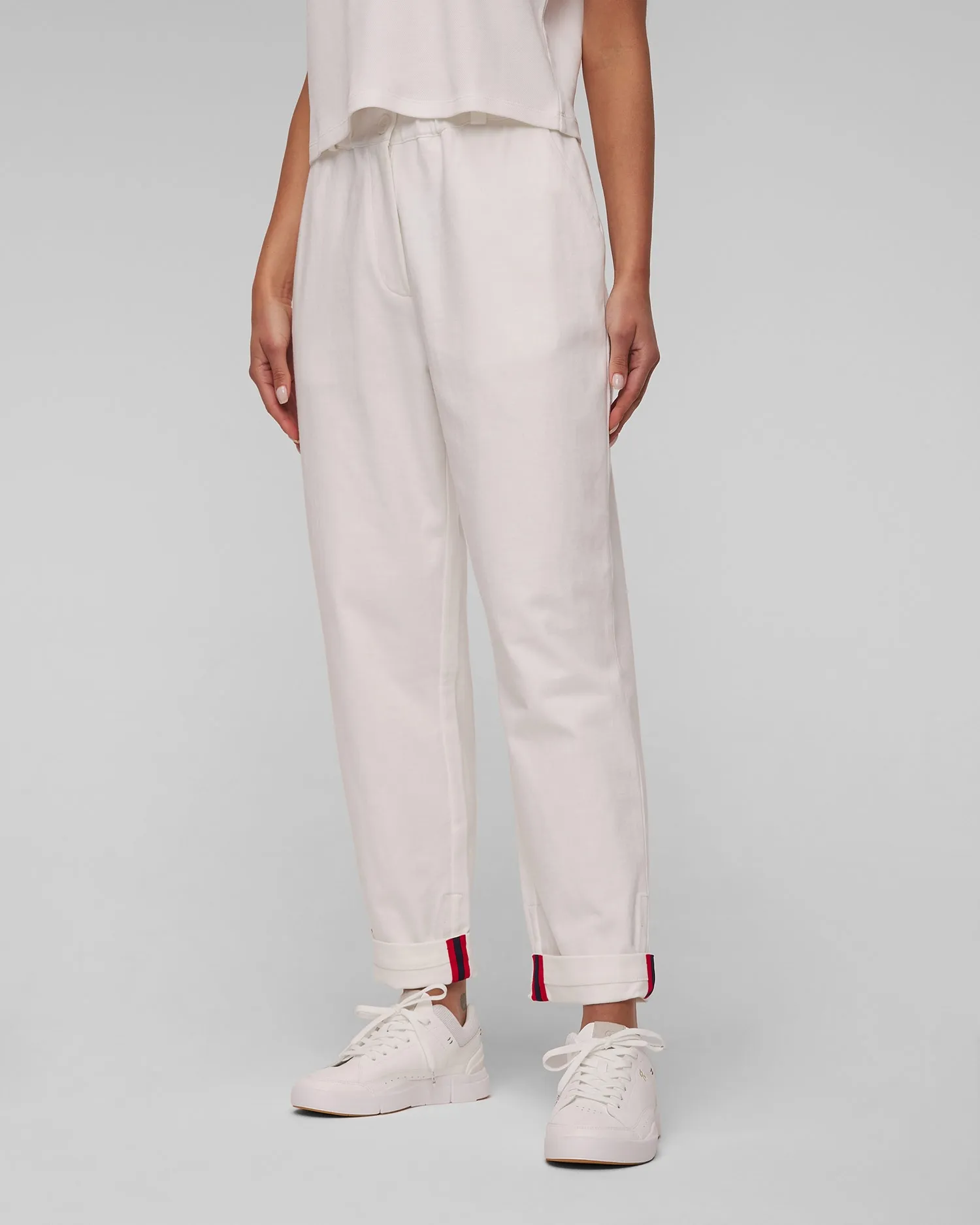 Women's white trousers The Upside Boston Pant usw124030-white