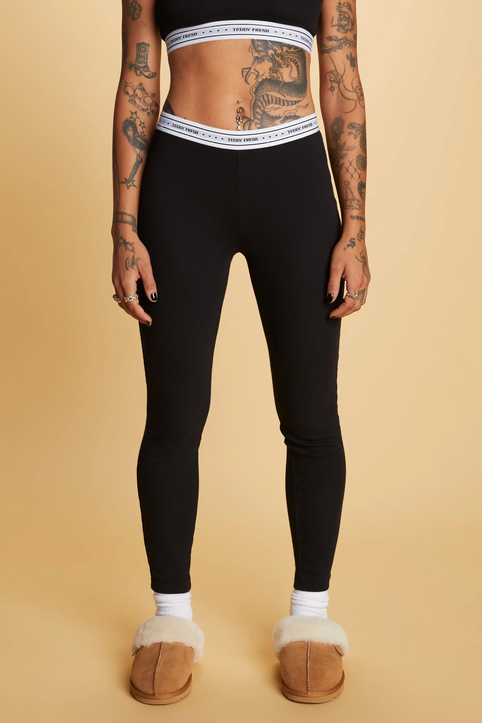 Women's Classic Rib Leggings