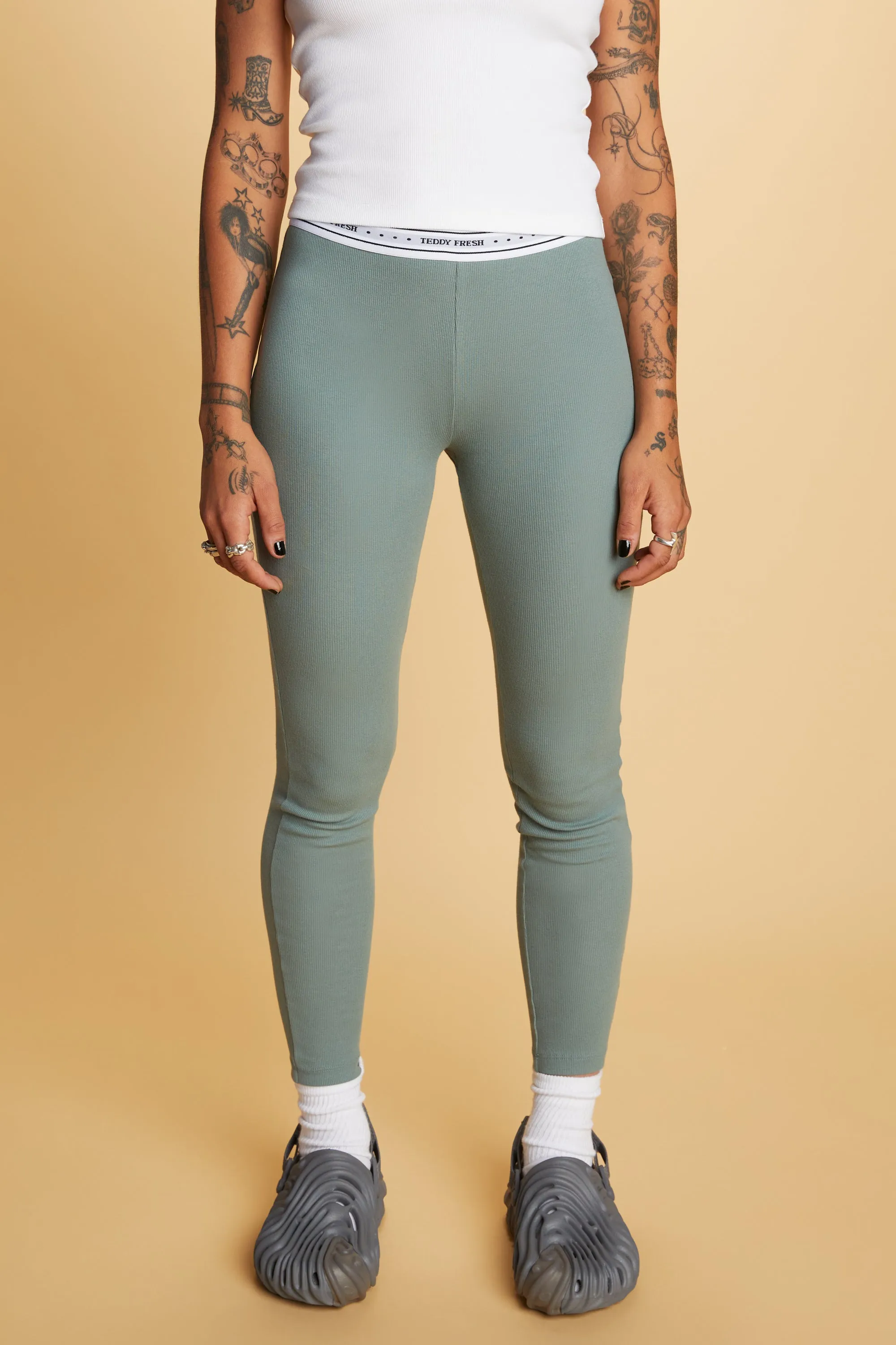 Women's Classic Rib Leggings