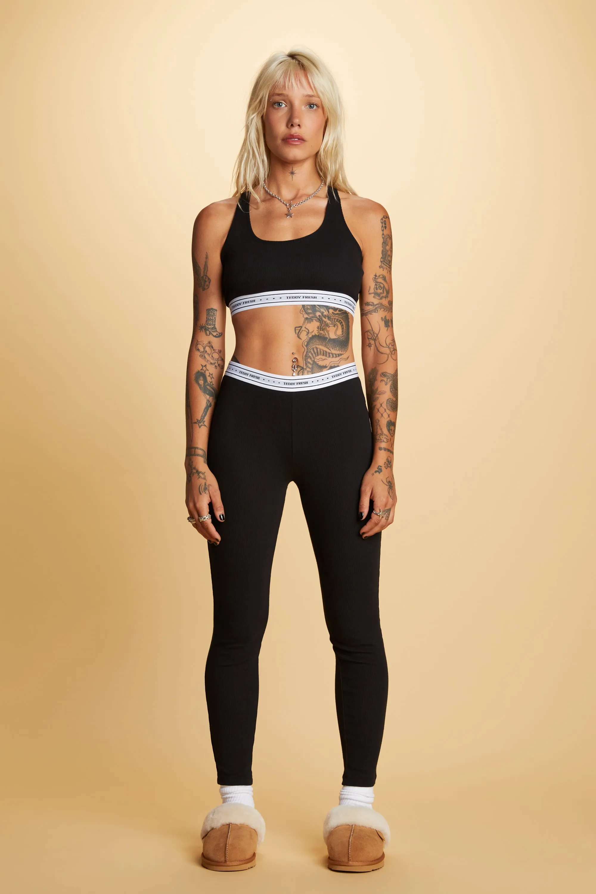 Women's Classic Rib Leggings