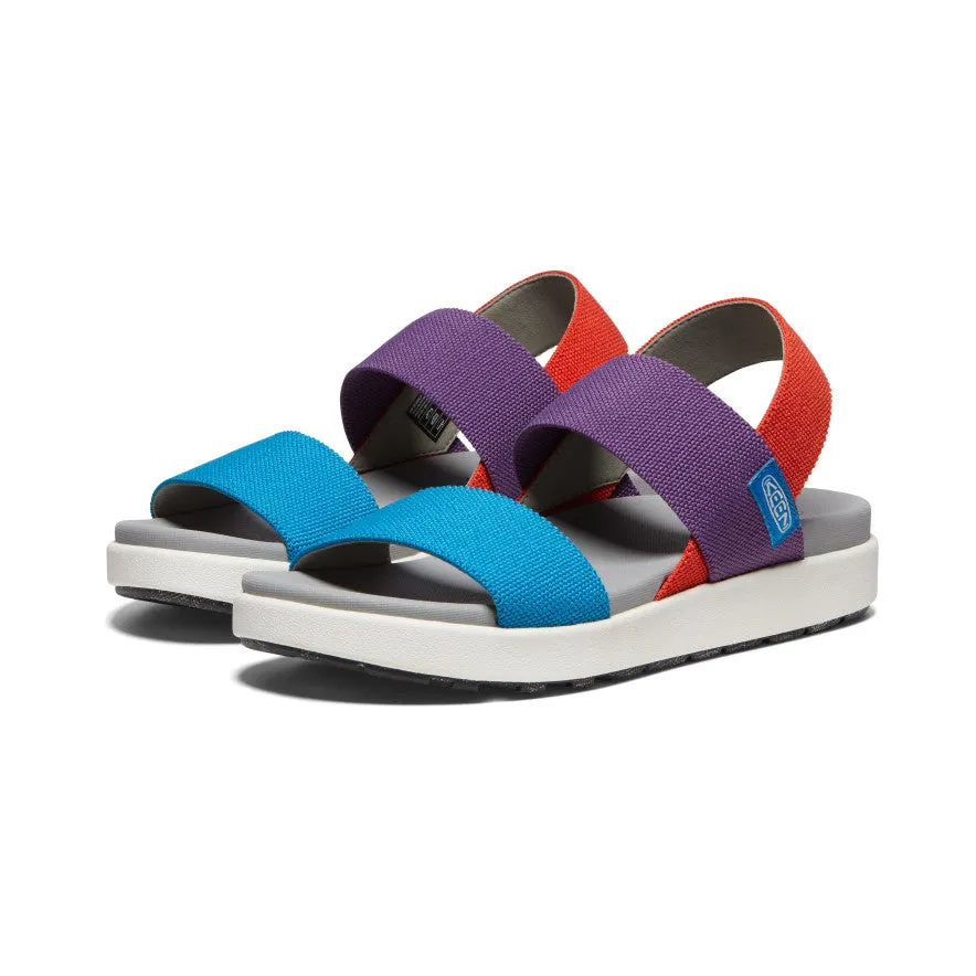 Elle Backstrap Sandal for Women - Charisma/Red Clay/Fjord Blue Tri-Tone