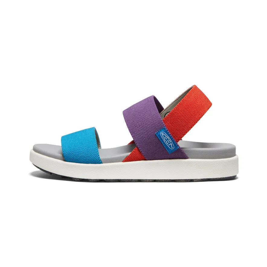 Elle Backstrap Sandal for Women - Charisma/Red Clay/Fjord Blue Tri-Tone