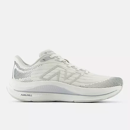  Women's FuelCell Walker Elite White with Grey Matter  