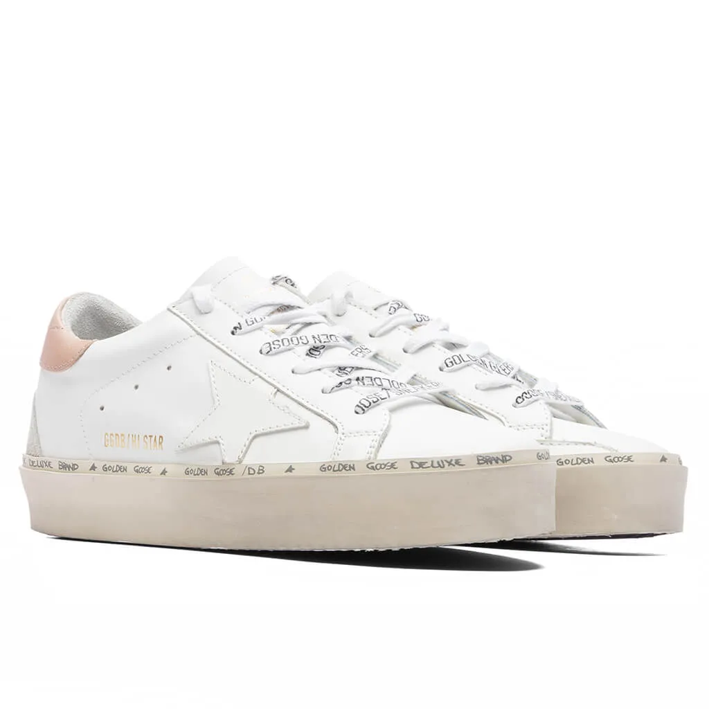 White Turtledove Ice Women's Hi Star Sneakers