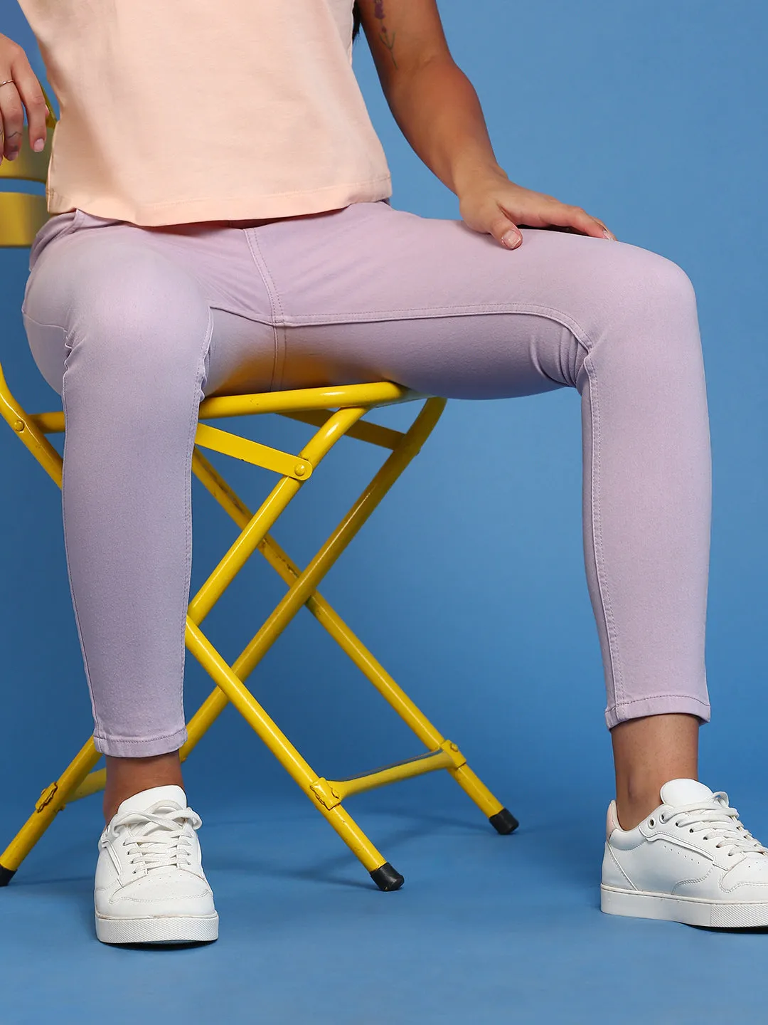 Women's Jeggings Lilac