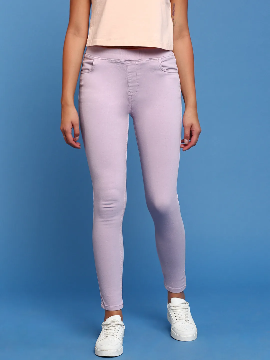 Women's Jeggings Lilac