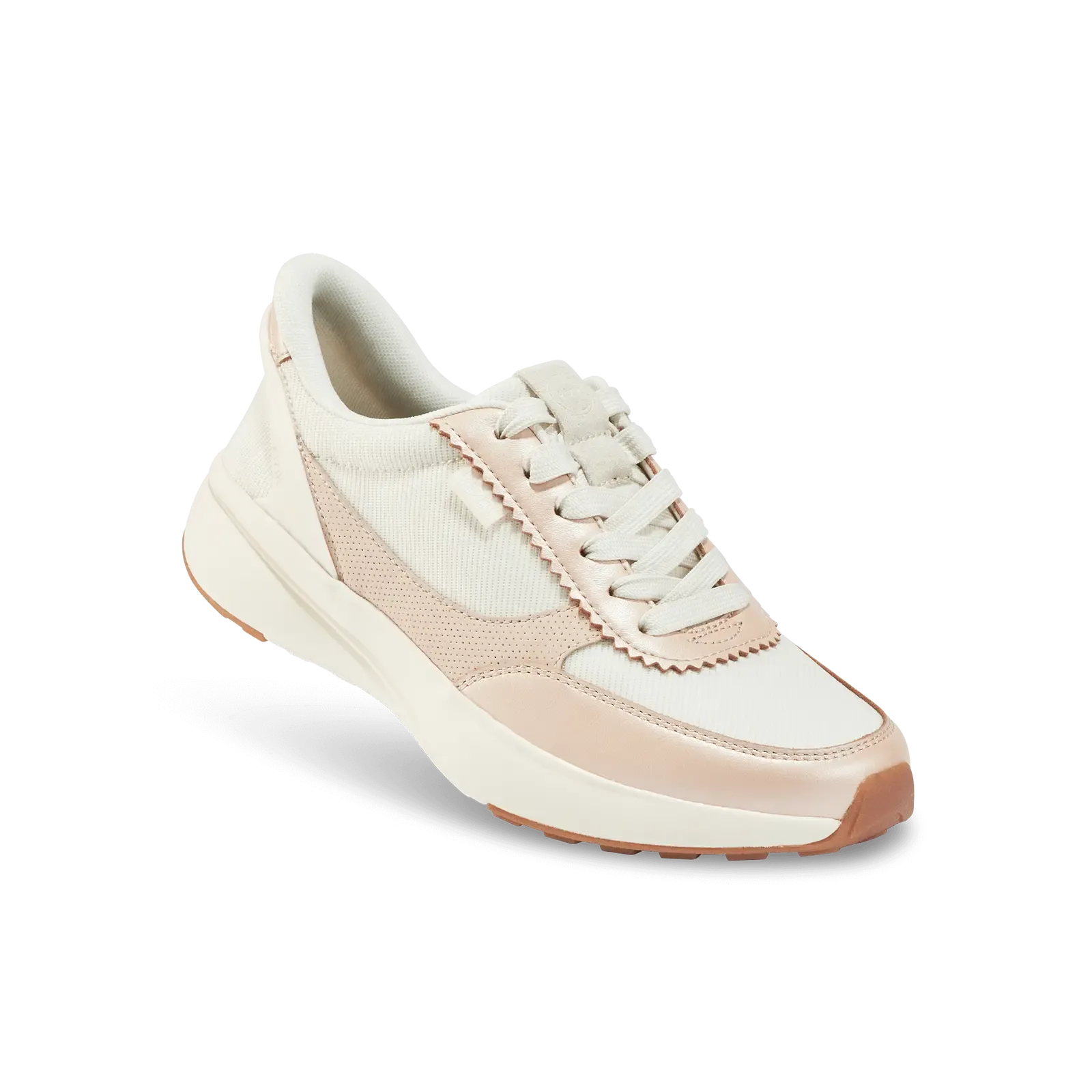  Women's Paris Easy-on Sneaker in Pristine/ Amberlight  