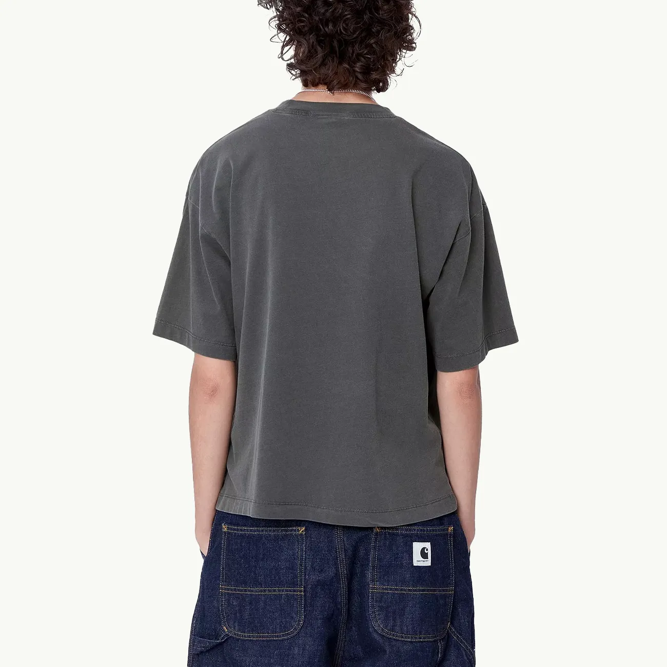 Women's SS Nelson T-Shirt - Graphite Garment Dyed