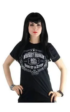 Whiskey Women's Babydoll Slashback T-shirt