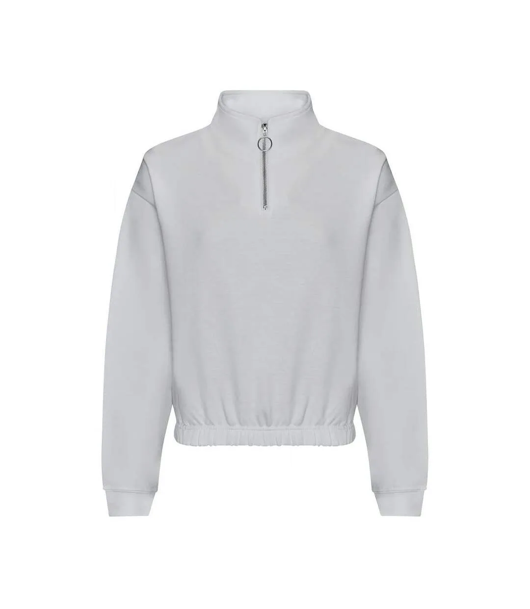 Women's Arctic White Cropped Sweatshirt