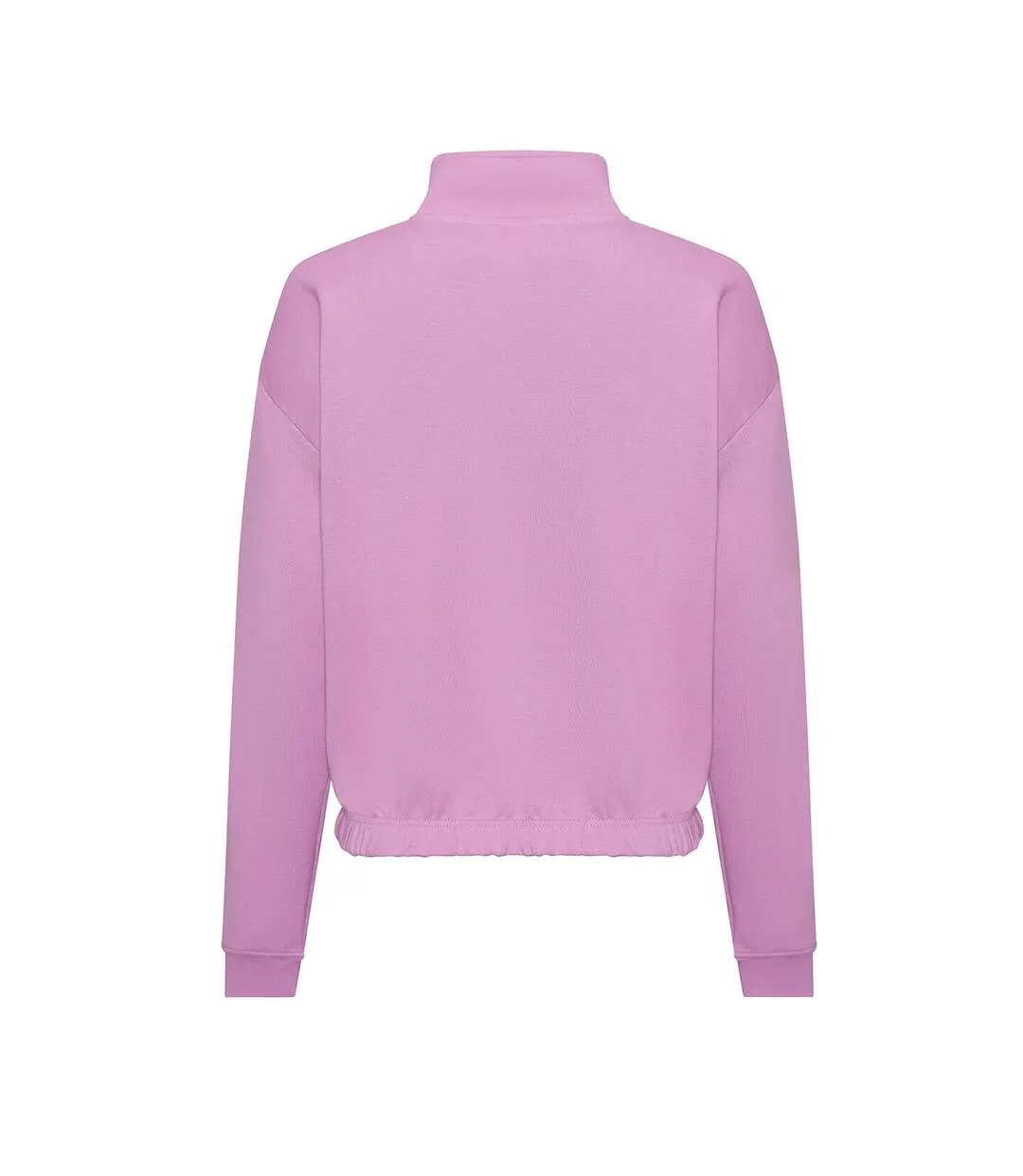 Lavender Crop Sweatshirt for Women by AWDis