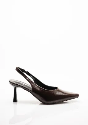 Zen Collection Pointed Toe Heels, Brown